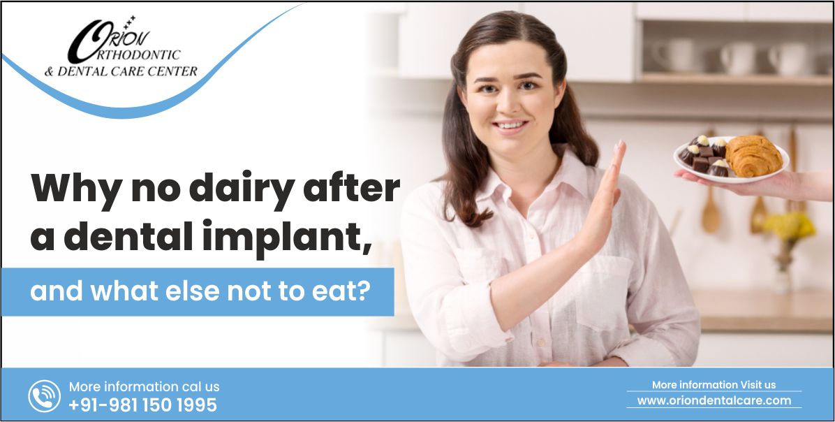 Read more about the article Why No Dairy After a Dental Implant, and What Else Not to Eat?